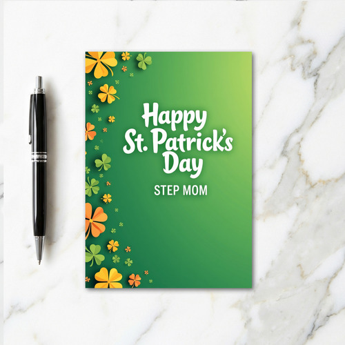 Step Mom St Patricks Day Card