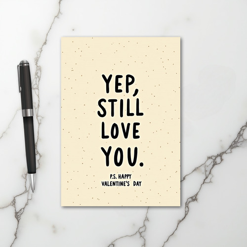 Still Love You Valentines Day Card