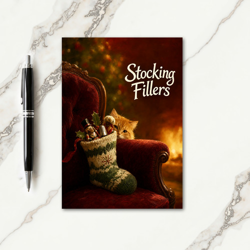 Stocking Fillers Card
