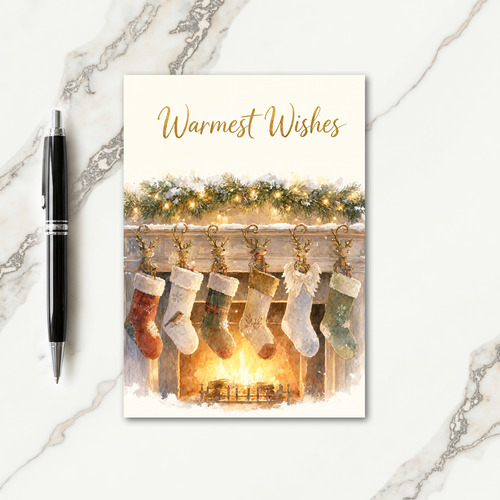 Stocking Holders Card