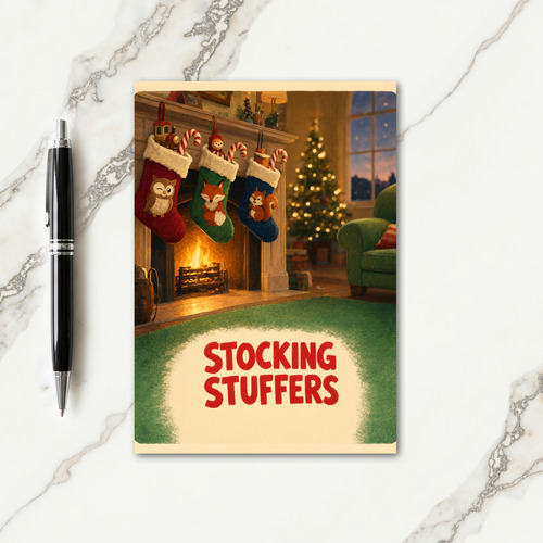 Stocking Stuffers Card