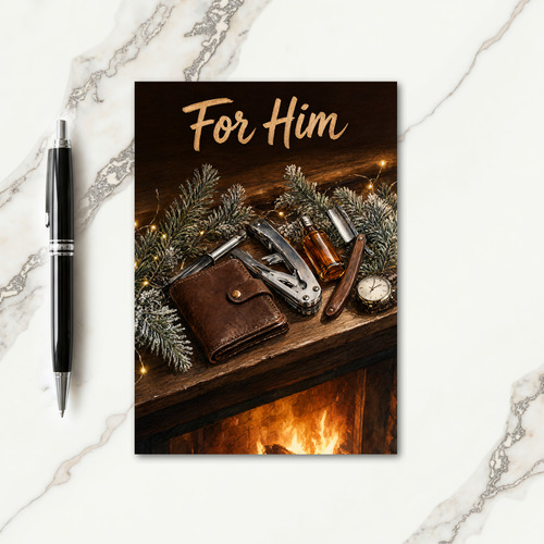 Stocking Stuffers Men Card