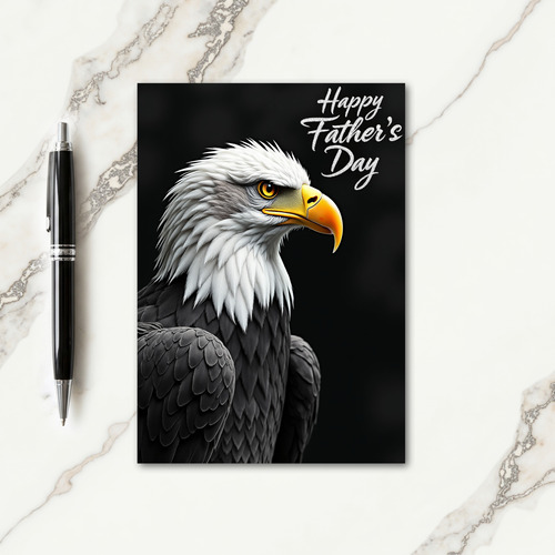 Stoic Eagle Fathers Day Card