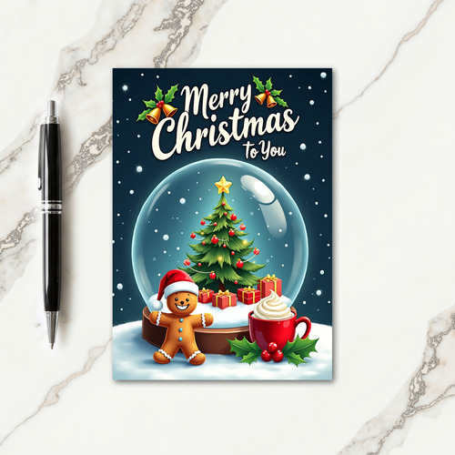 Storybook Christmas Card