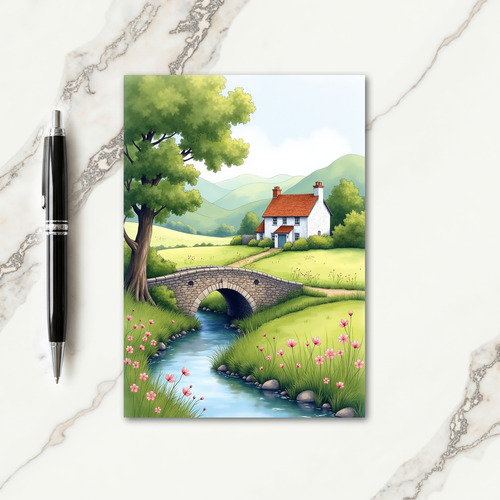 Storybook Fathers Day Home Card