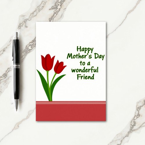 Striped Appreciation Message Card