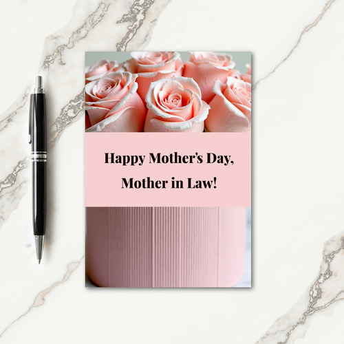 Striped Birthday Wishes Card