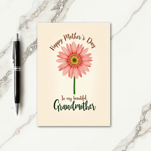 Striped Bloom Family Love Card