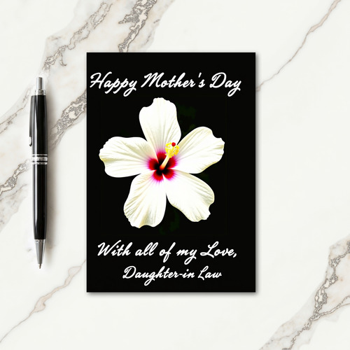 Striped Bloom Love You Card