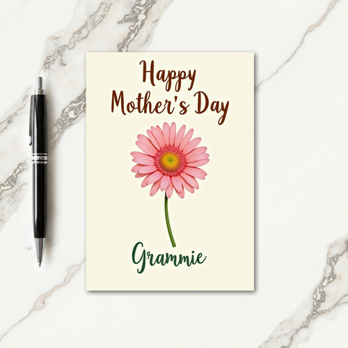 Striped Blossom Heartfelt Card