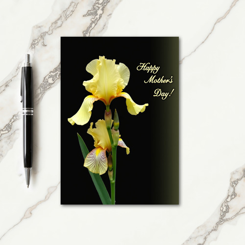 Striped Blossom Mothers Day Card