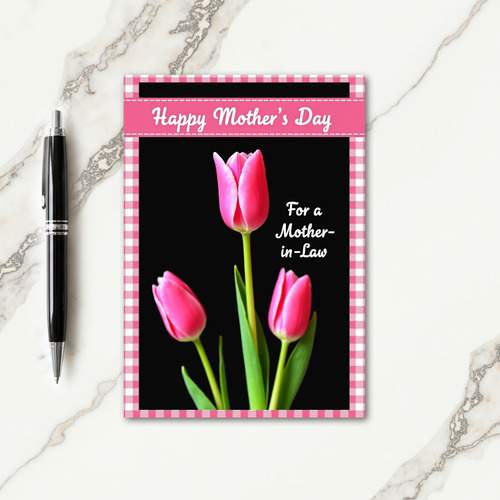 Striped Botanical Beauty Card