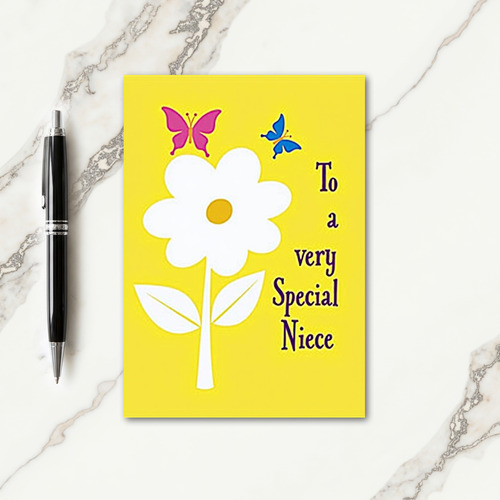 Striped Butterfly Delight Card