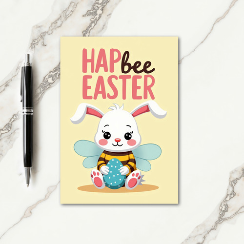 Striped Creature Holiday Card