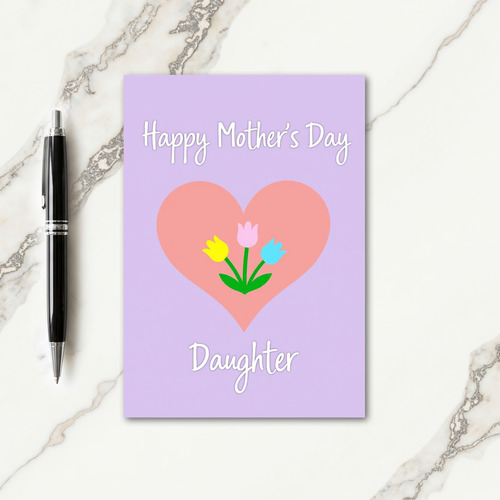 Striped Daughters Lovely Day Card