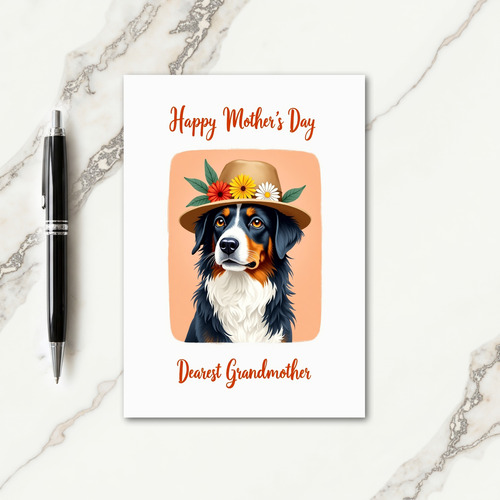 Striped Dearest Grandmother Card