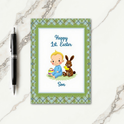 Striped Egg Joyful Occasion Card
