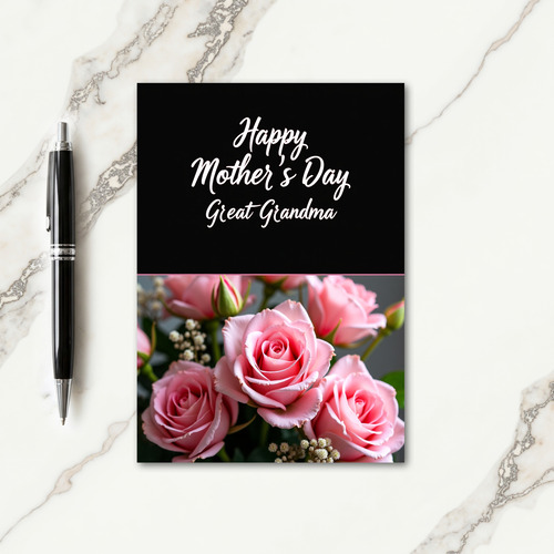 Striped Elder Celebration Card