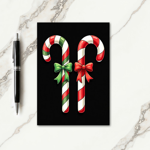 Striped Festive Card thumbnail