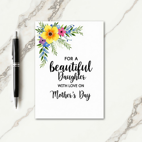 Striped For A Mothers Day Card