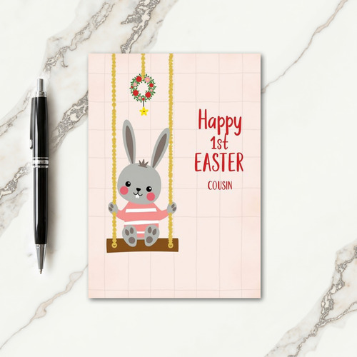 Striped Friend Springtime Card