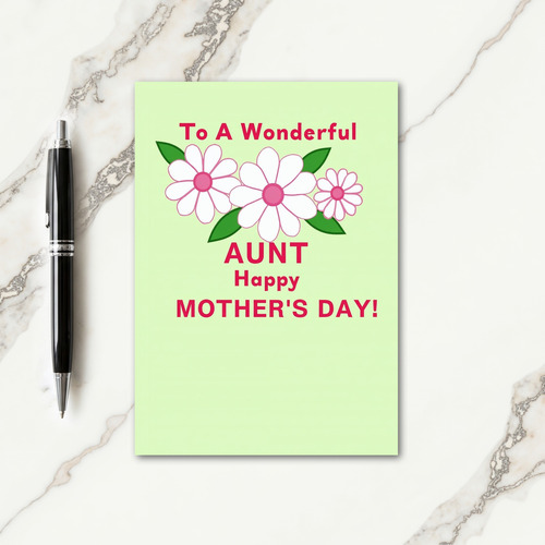 Striped Fuchsia Celebration Card