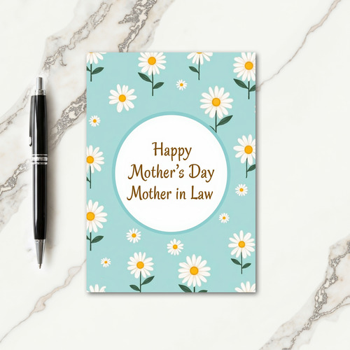 Striped Gentle Blooms Family Card
