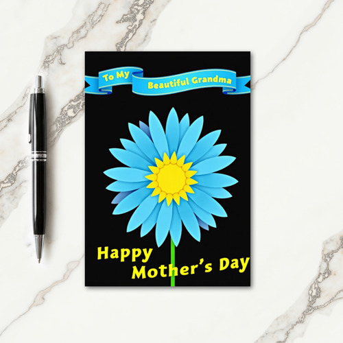 Striped Heartfelt Banner Card