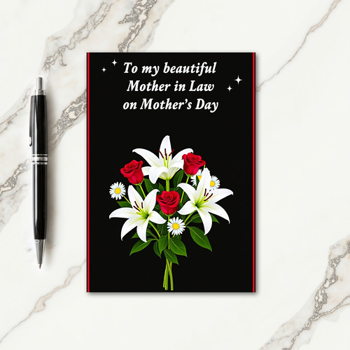 Striped Heartfelt Blooms Card