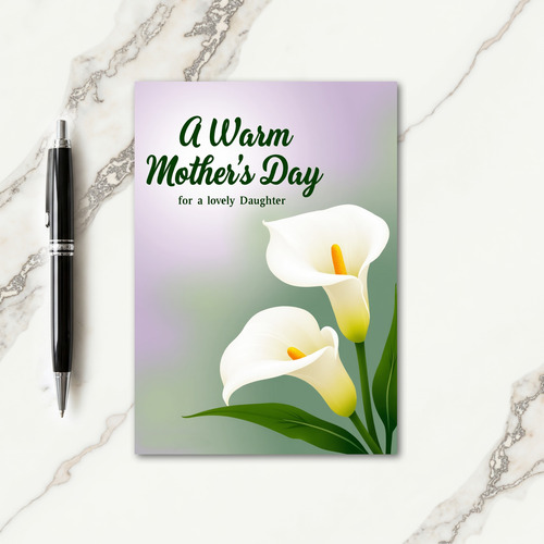 Striped Heartfelt Blossom Card