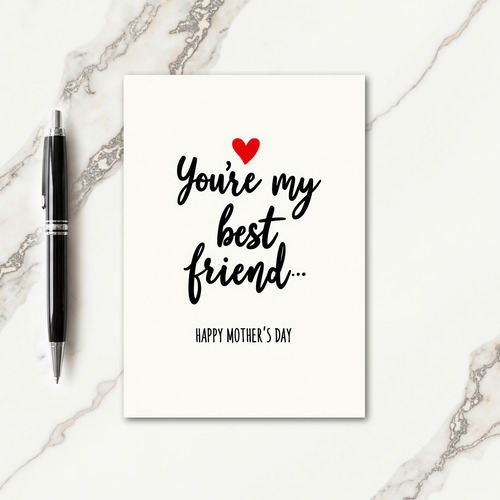 Striped Heartfelt Message Card