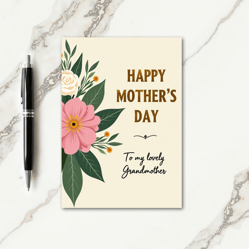 Striped Heartfelt Tribute Card