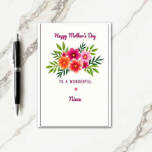 Striped Heartfelt Wishes Card