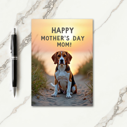 Striped Holiday Greeting Card