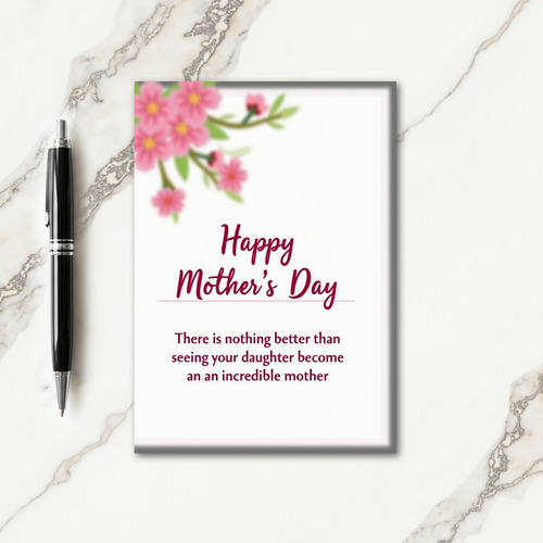Striped Incredible Mother Card