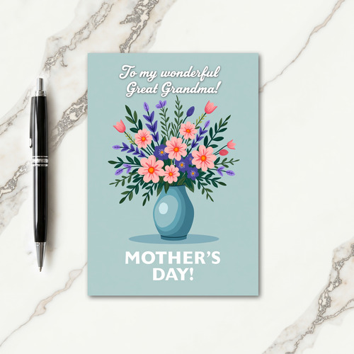 Striped Joyous Occasion Card