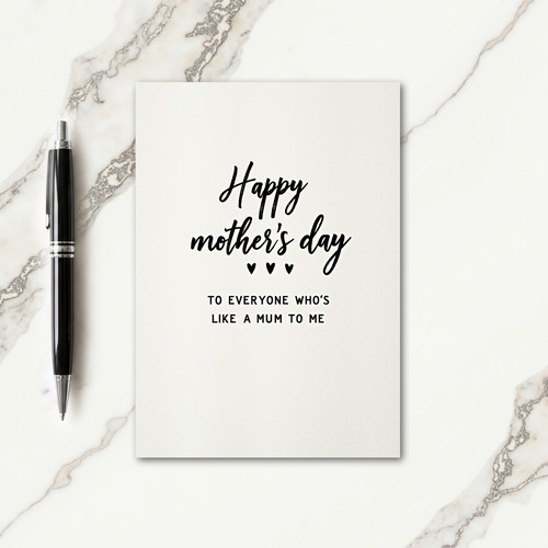 Striped Like A Mum Card