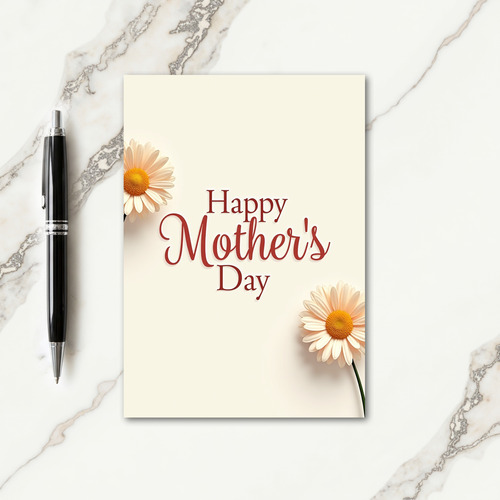 Striped Lovely Mom Card