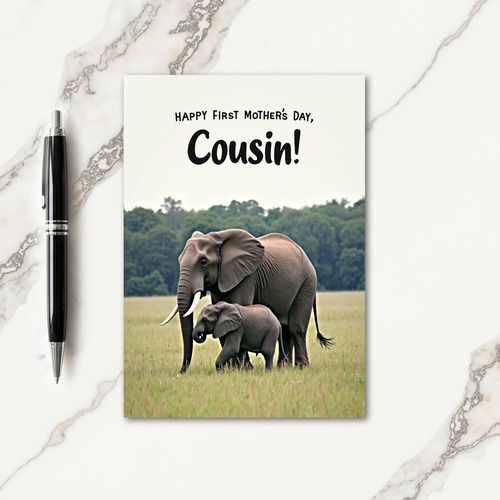 Striped Mother Love Card