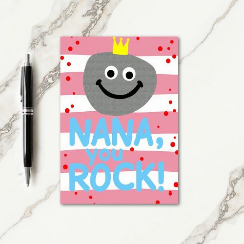 Striped Mothers Day Confetti Card