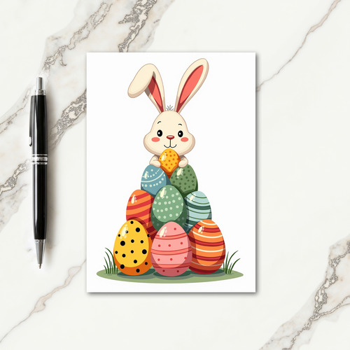 Striped Ovals Creature Card