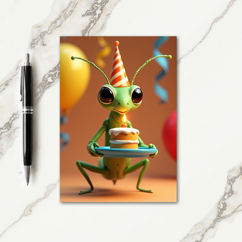Striped Party Creature Card