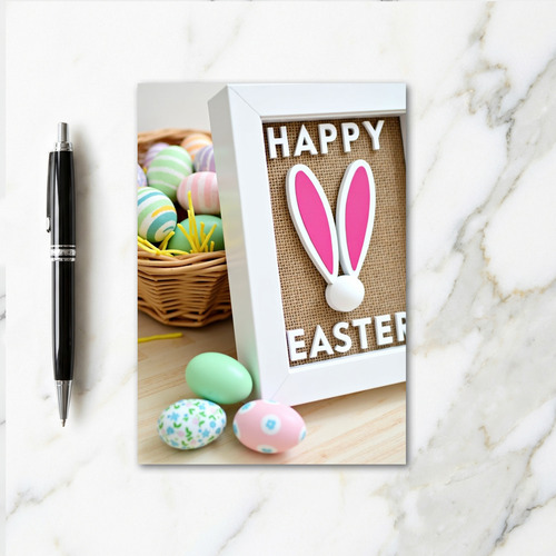 Striped Pastel Ovoids Season Card