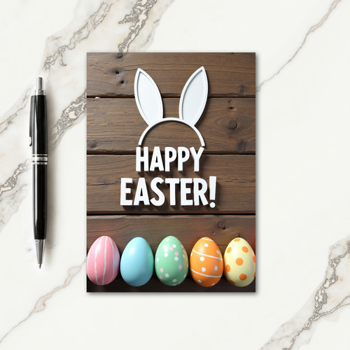 Striped Pastel Season Card