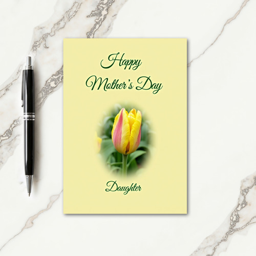 Striped Petal Mothers Day Card