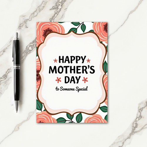 Striped Special Person Card