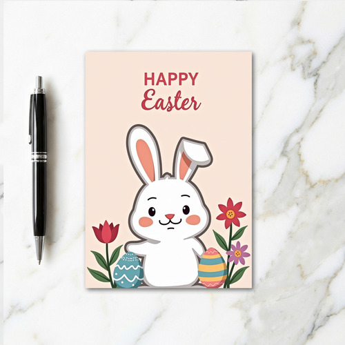 Striped Spring Holiday Card