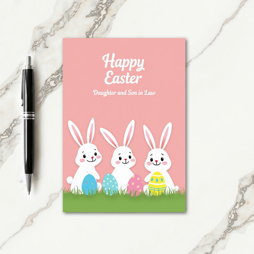 Striped Springtime Season Card