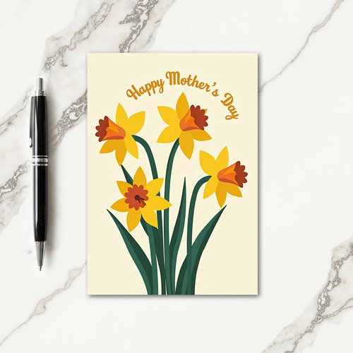 Striped Sun Kissed Yellow Card