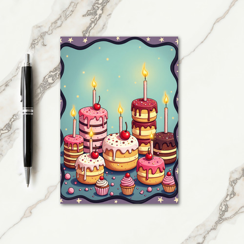 Striped Sweet Treat Card